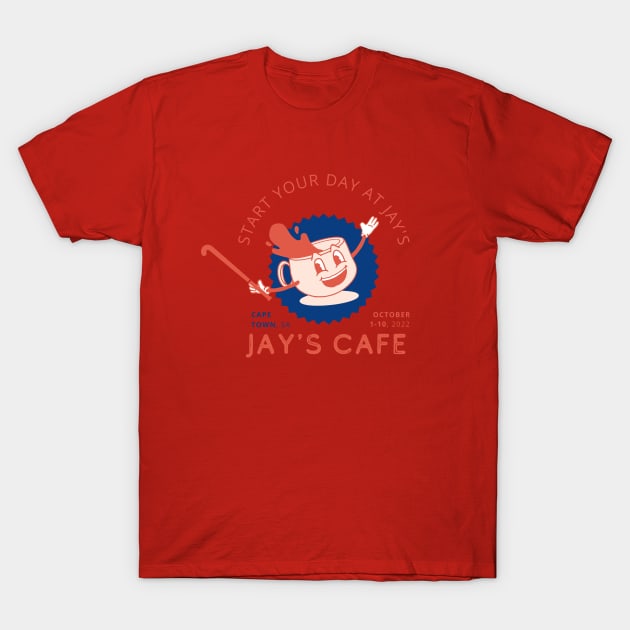 Jays Cafe Dark T-Shirt by Psilab